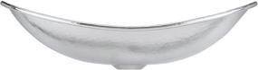 img 3 attached to 💧 19-inch Nickel Hammered Handcrafted Above Counter Vessel Sink - Sinkology SB305-19N Hobbes