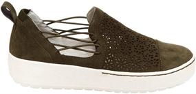 img 4 attached to Jambu Women's Perforated Sneakers & Men's Casual Shoes - Fashion Sneakers for Everyday Wear