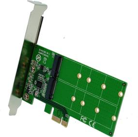 img 1 attached to SI-PEX40115 - Dual M.2 SSD to PCI-e x1 Adapter with B/B+M Key Support