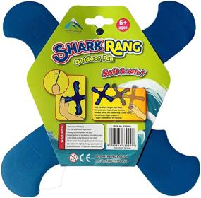 img 2 attached to 🦈 Soft and Safe Shark Rang Boomerang - Ideal Boomerang for Kids and Adults, Perfect for Beginners.