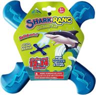 🦈 soft and safe shark rang boomerang - ideal boomerang for kids and adults, perfect for beginners. логотип