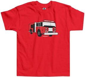 img 1 attached to Футболка для малышей Threadrock Little Truck для мальчиков