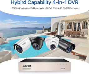 img 3 attached to ZOSI 8CH 5MP Lite H.265+ 4-in-1 DVR Recorders with 2TB Hard Drive for HD-TVI, CVI, CVBS, AHD 960H/720P/1080P/5MP CCTV Security Cameras System - Motion Detection, Remote Viewing, Alert Push
