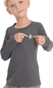 img 3 attached to PIQIDIG Compression Shirts Baselayer Clothes Girls' Clothing for Active