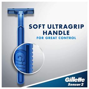 img 2 attached to 🪒 Superior Shaving Experience: Gillette Sensor 2 Pivot Razors with Lubrastrip