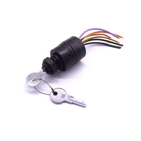 img 1 attached to Mercury Outboard Motor Control Box Ignition Switch 87-17009A2, 3 Position, 6-Wire – Compatible with Sierra MP41070-2