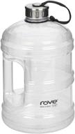 🏋️ rove fitness bottle collection: high capacity 1 gallon water jug, bpa-free, 3.9l (131oz) large clear bottle логотип