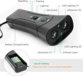 img 3 attached to 🐶 Turks Green Barx Buddy: Effective Handheld Device for Dog Barking Control, Gentle Pet Trainer for Indoor and Outdoor Bark Training Tool