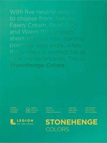 img 2 attached to 📝 Legion Stonehenge Pad: Multicolor Paper, 9x12 inches, 15 Sheets - L21-STP250MC912