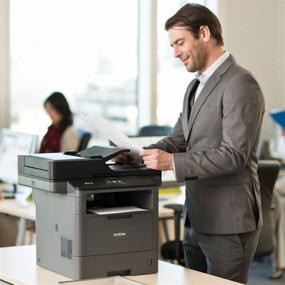 img 1 attached to 🖨️ Brother Monochrome Laser Printer MFC-L5900DW: Wireless, Mobile Printing & Scanning, Duplex, Copy, Scan - Amazon Dash Replenishment Ready