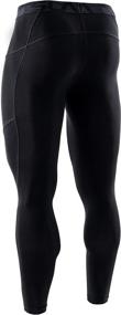 img 2 attached to TSLA Compression Athletic Leggings Non Pocket Sports & Fitness for Other Sports