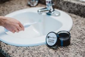 img 2 attached to 🦷 Natural Supreme Activated Charcoal Tooth Polish - Whitens Teeth, Enhances Gum Health, and Freshens Breath - Chemical-Free, No Baking Soda