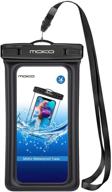 📱 moko floating waterproof phone pouch: keep your iphone 13/12/11 and samsung s21/s10 safe and dry! logo