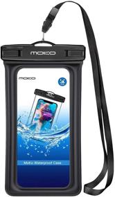 img 4 attached to 📱 MoKo Floating Waterproof Phone Pouch: Keep your iPhone 13/12/11 and Samsung S21/S10 safe and dry!