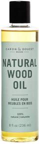 img 3 attached to 🍊 Caron &amp; Doucet - Natural Orange Scented Wood Conditioning Oil - 100% Plant Based Formula - Ideal for Natural Wood Furniture - 8oz