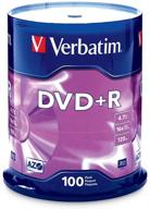 💿 verbatim 4 7gb recordable media disc: high-performance storage solution! logo