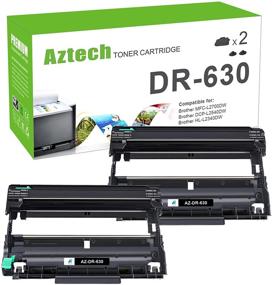 img 4 attached to 🖨️ Aztech Replacement Drum Unit for Brother DR630 DR-630 Compatible with MFC-L2700DW HL-L2300D MFC-L2740DW DCP-L2540DW HL-L2380DW HL-L2305W HL-L2320D HL-L2340DW HL-L2360DW Printer (Set of 2 Drum Units)