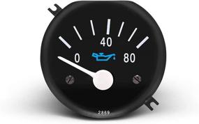 img 3 attached to Premium Engine Oil Pressure Gauge for 1987-1991 Jeep Wrangler YJ by Rugged Ridge 17210.16