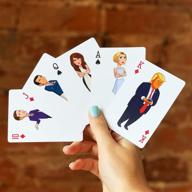 showtime cartoon president playing cards logo