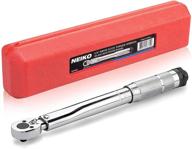 neiko 03714a 1/4-inch drive adjustable click torque wrench, sae, 20-200 inch-pound, chrome vanadium steel, 10.75-inch length логотип