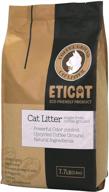 eticat: powerful odor control clumping cat litter - upcycling coffee grounds - 7.7 lb / 3.5 kg logo