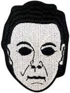 michael embroidered holloween horror monster logo