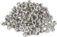 🔧 500pcs silver metal eyelets 3/16" for canvas, leather, fabric, belt repair, decoration logo