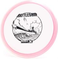 remix battleship disc golf midrange logo