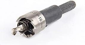 img 1 attached to 🔍 Eques 16MM HSS Hole Saw: The Ultimate Drill Bit for Perfect Peepholes!