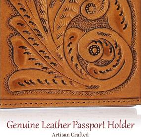 img 3 attached to Passport Vintage Artisan Handmade Designer Women's Handbags & Wallets for Wallets