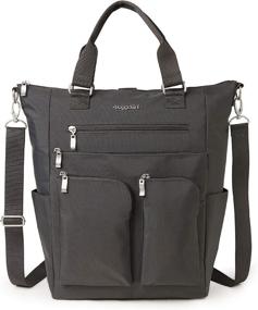 img 4 attached to 🎒 Baggallini Legacy Backpack Black - Stylish and Practical Daypack for Casual Use