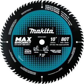 img 4 attached to Makita B-66977 10-inch 80T Carbide-Tipped Max Efficiency Miter Saw Blade