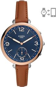 img 3 attached to 🕰️ Fossil Women's Monroe Hybrid Smartwatch: Stainless Steel with Activity Tracking & Smartphone Notifications