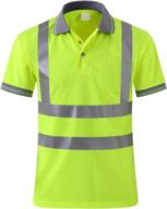 lohaswork reflective safety shirt pocket logo