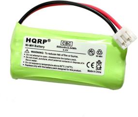 img 1 attached to 🔋 HQRP Replacement Cordless Telephone/Phone Battery for VTECH BT183348 BT283348 89-1326-00-00/89-1300-00-00/8913260000 / 89-1300-01-00/89-1330-01-00