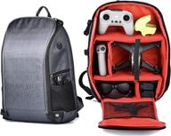 🎒 многофункциональный рюкзак для хранения ponyrc: идеально подходит для комбо-комплекта dji fpv drone и аксессуаров, dji air 2s, mavic mini 2, mavic 2 pro, камер, зеркальных фотоаппаратов, ноутбуков! логотип