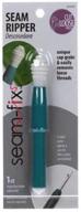 seam fix seam ripper & thread remover #653563 - cut loose press - 1/pkg - teal logo