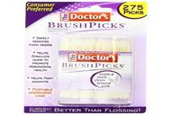 🦷 the doctor's brushpicks - 275 interdental toothpicks for fighting gingivitis, 12-pack logo