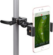 📱 versatile itodos cell phone holder mount clip for golf cart, wheelchair walker, stroller, spin bike, and more - fits iphone, galaxy, nexus, and most phones/gps up to 4" wide - made of durable aluminum alloy material logo