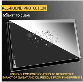 img 1 attached to RUIYA Center Touch Control Screen Protector For Garmin RV 780/770/61 Lmt/ Lmt-S 55 Car Navigation Tempered Glass 9H Hardness Anti-Explosion &Amp Tablet Accessories