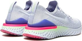 img 2 attached to Nike Flyknit Running Black Hyper Pink Blue Women's Shoes in Athletic