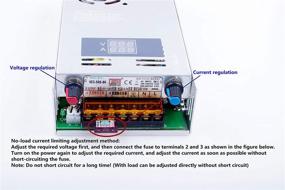 img 2 attached to LIVISN Adjustable DC Power Voltage Converter: AC 110V 220V to DC 0-36V (40V) 0-14A Module - 500W Digital Display - Voltage Regulator Transformer with Cooling Fan