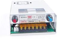 livisn adjustable dc power voltage converter: ac 110v 220v to dc 0-36v (40v) 0-14a module - 500w digital display - voltage regulator transformer with cooling fan logo
