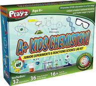 playz chemistry experiments reactions science logo