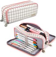 sebeli capacity compartments stationery students logo