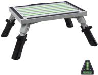 🏠 homeon wheels safety rv steps 2.0: adjustable height folding platform step with reflective tapes, non-slip rubber feet, sheath and handle. portable aluminum rv step stool supports up to 1000lbs! logo