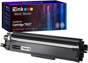 img 4 attached to 🖨️ E-Z Ink (TM) Compatible Toner Cartridge Replacement for Brother TN227 TN227bk TN-227 TN223bk Printer, Black - Suitable for MFC-L3750CDW HL-L3210CW HL-L3290CD (1 Pack)