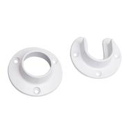 🔳 closet pro hd cd-0010-wt: premium heavy duty closet pole sockets (white) logo