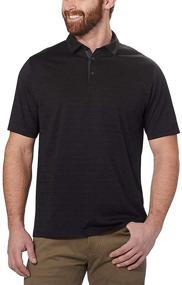 img 3 attached to Kirkland Signature Performance Striped Large Men's Clothing and Shirts