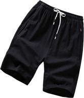 👦 boys' clothing summer shorts with drawstring, pockets, and gunlire brand logo